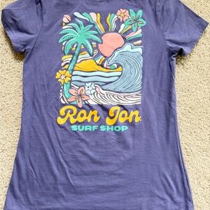Ron Jon Surf Shop Purple Wave Tee